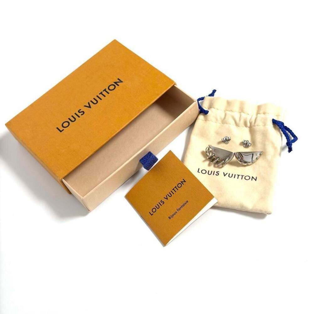 LOUIS VUITTON Silver Earrings - Picture 10 of 10